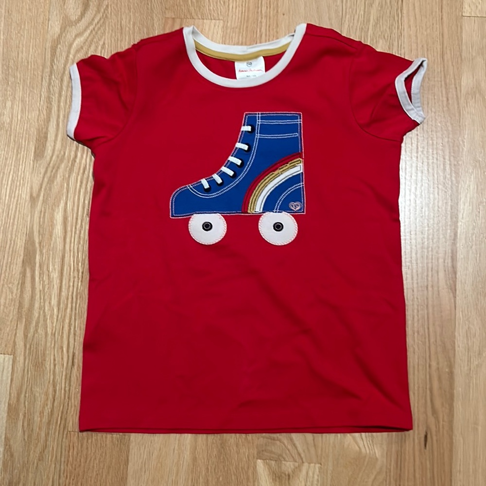 BRAND NEW Hanna Anderson T-Shirt Roller Skate Size 12